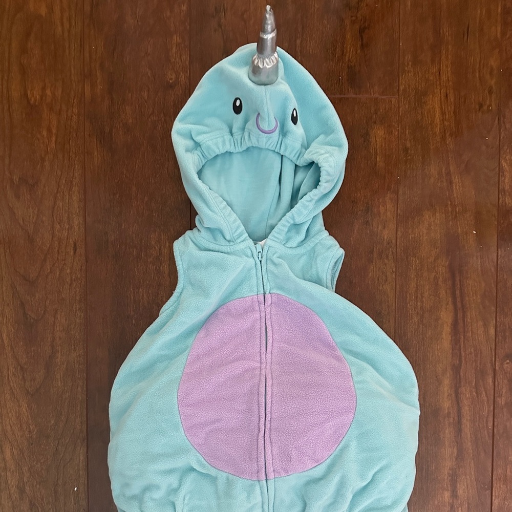 Carter's Baby Toddler Narwhal Costume 18 Months